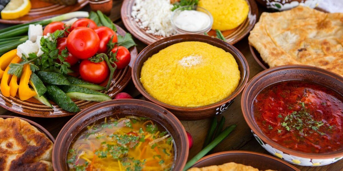 There is a lot of great food in Romania