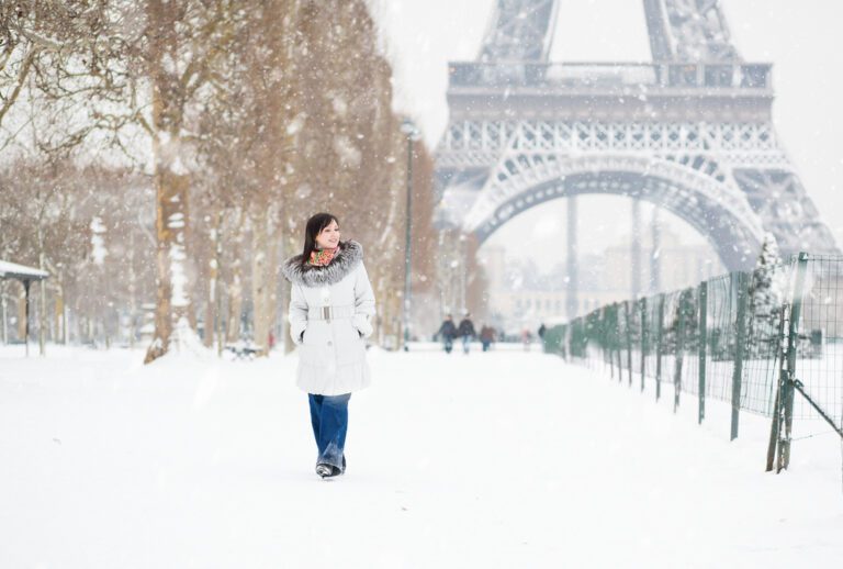 Paris in winter