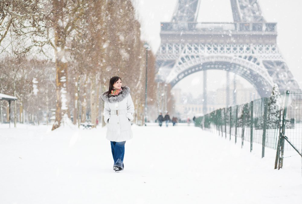 Paris in winter
