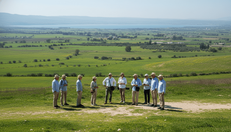 group of seniors in the galilee